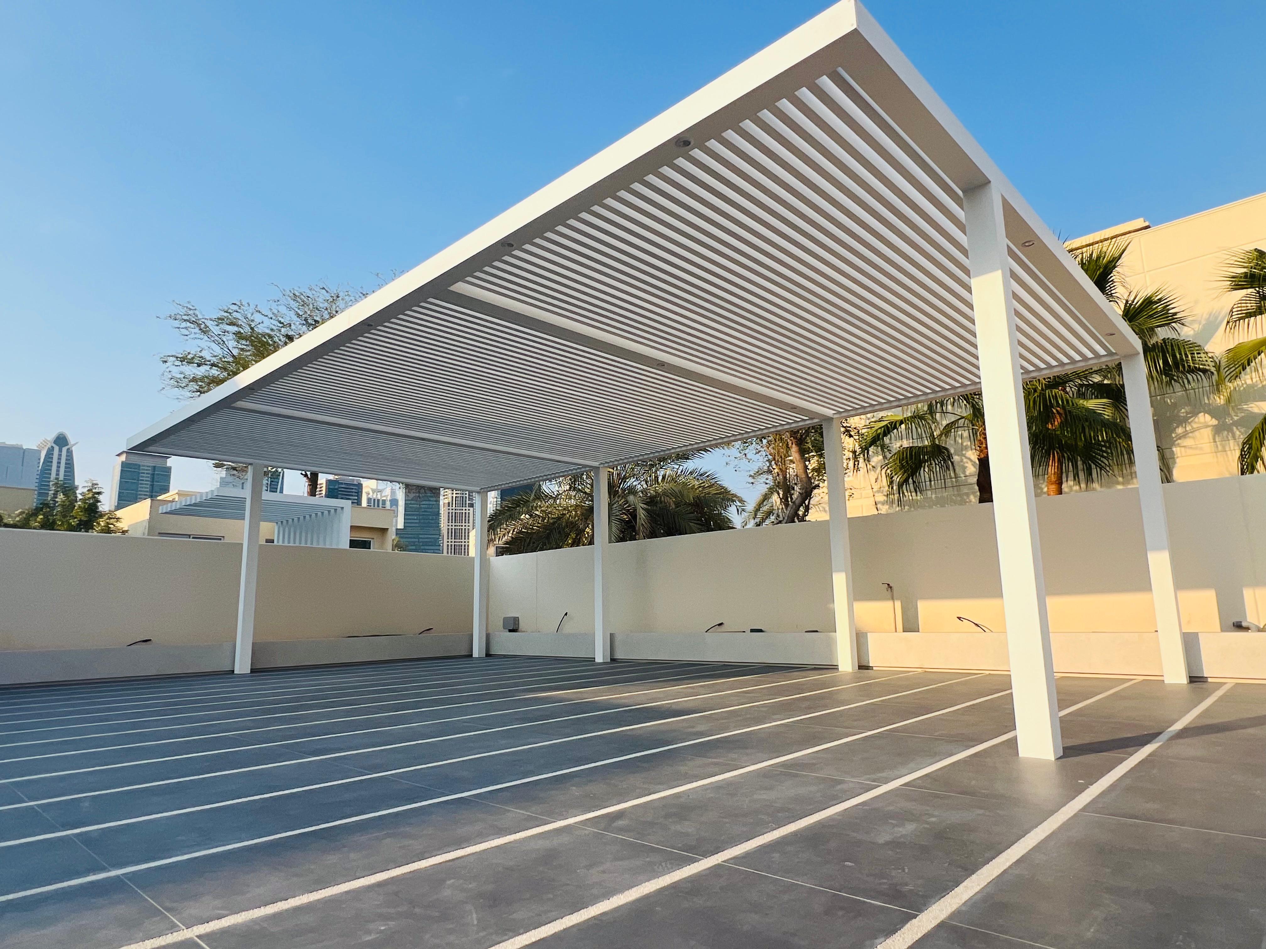 Premium Aluminium Pergola Poolside Dubai UAE