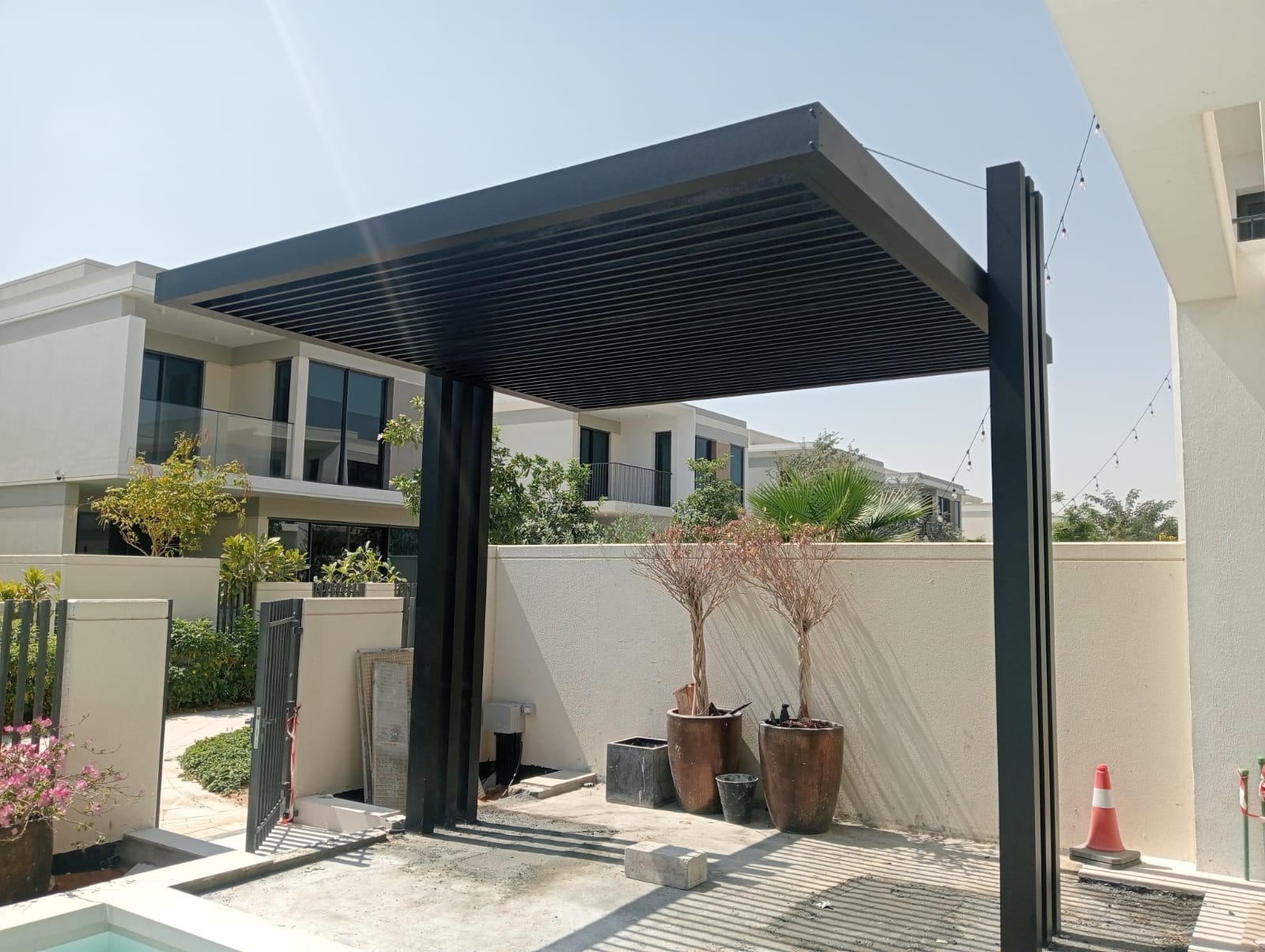 Premium Aluminium Pergola Services Dubai UAE