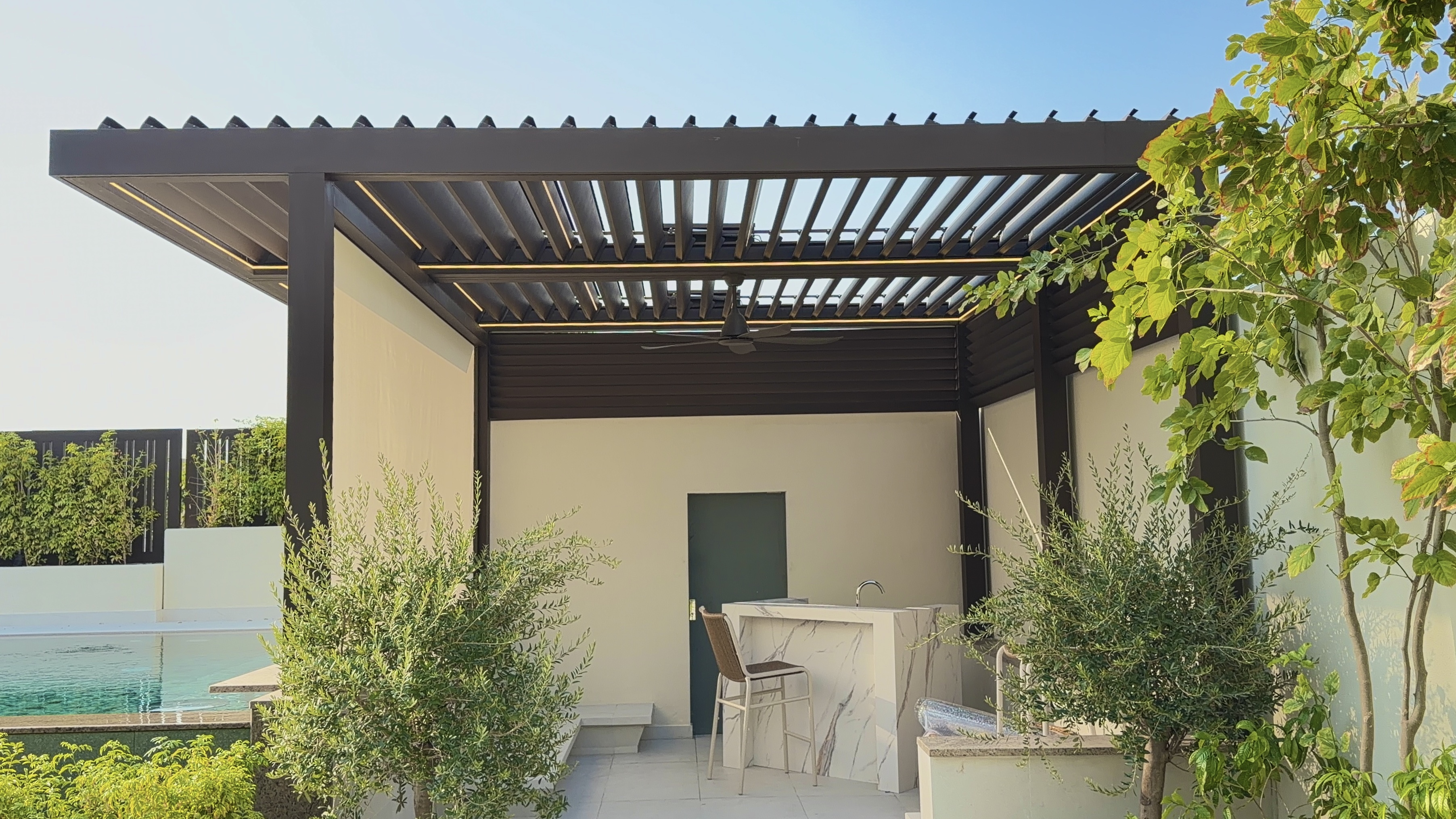 Bioclimatic Pergola UAE Architectural Shade Solutions